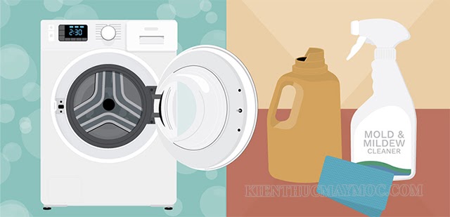 Làm sạch vệ sinh máy giặt bằng giấm để bảo vệ sức khỏe