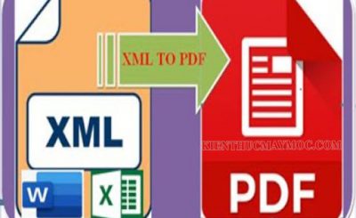 Đổi file XML sang PDF như thế nào?