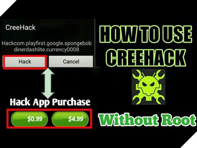 Cree Hack có thể hack được nhiều thể loại game