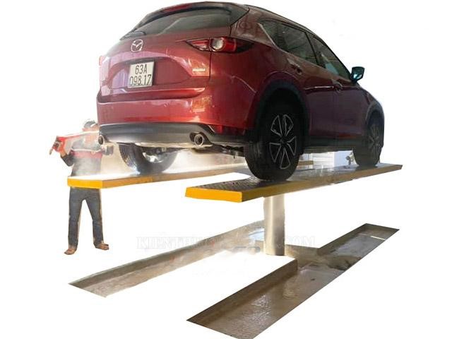 Cầu nâng 1 trụ rửa xe ô tô