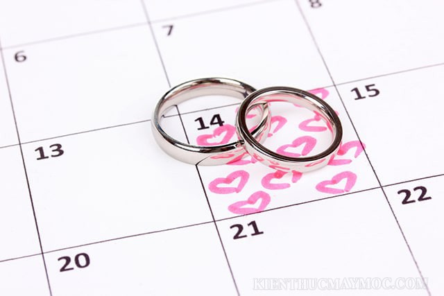 Lựa chọn ngày tháng tốt để kết hôn